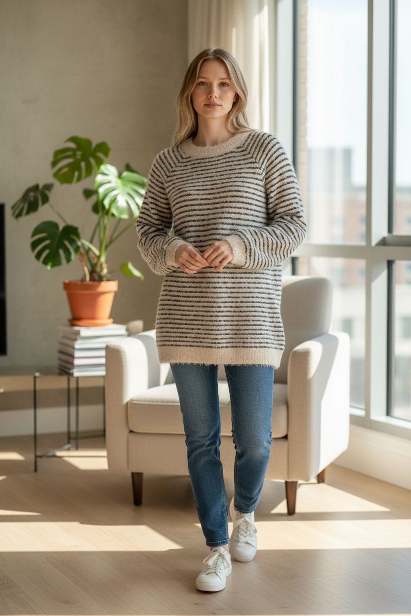 Woollen Designer Fur Dress